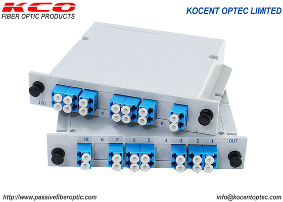 100G 6CH Optical Fiber DWDM LGX LC UPC Duplex Adapter Cwdm Multiplexer