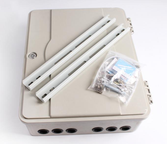 Scatola Di Terminazione Ottica SC 8 Porte, A Parete, Con Treccine E Adattatori SC/UPC, FTTH