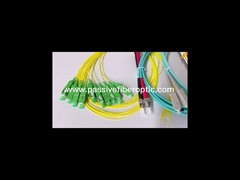 Cavo patch in fibra ottica SC FC LC ST E2000 DIN D4 MTRJ MPO MTP