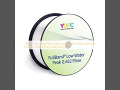 G652D Fibra ottica mono-modo a basso picco di acqua Fibra nuda per l'assemblaggio di cavi in fibra ottica