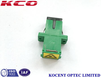 Automatic Dusty Cap SC/APC Fiber Optic Adapter with 0.2dB Insertion Loss and 55dB Return Loss