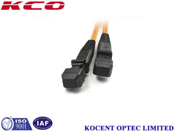 OM1 Orange MT-RJ/UPC Fiber Optic Patch Cord with 3.0mm Diameter and 62.5/125 Core for High Density Data Centers