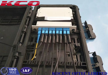 2 in 2 out 48 cores Inline type Fiber Optic Splice Closure and Fiber Optic Joint Closure for FTTH Outdoor Networks