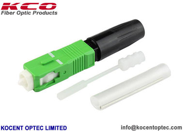Single Mode Fiber Optic Fast Connector with 0.2dB Insertion Loss and 55dB Return Loss for 3mm Drop Cable
