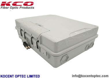 24 Core Outdoor IP65 Fiber Optic Terminal Box with 24 Ports for FTTH Network Wall or Pole Mounted