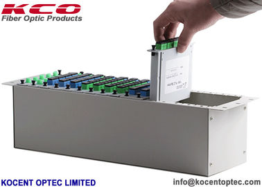 ODF Fiber Optic Splitter 3U 4U Patch Panel Distribution Frame for PLC