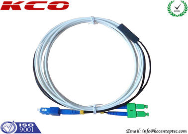 FTTH Drop Cable Fiber Optic Patch Cord SC / UPC-SC / APC Single Mode Duplex Sm Dx Patch Cord