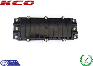 12 24 36 Cores Mini Fiber Optic Splice Closure Horizontal Inline for CATV Networks