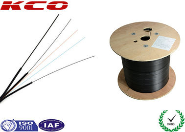 Fibra all'aperto del cavo a fibre ottiche dei 2 centri alla casa con la copertura di PVC