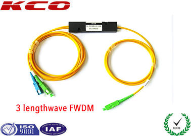 Filtri il WDM del filtro dal multiplexor FTTH/FTTx 1310/1550/1490nm EPON FWDM di divisione di lunghezza d'onda