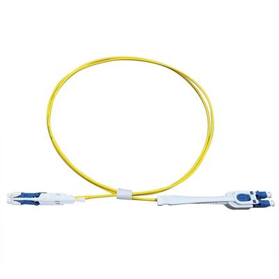 CS SN Connector Uniboot LC Double Density Fiber Optic Patch Cord 1.6mm 2.0mm SM MM OM3 OM4 2 Core 4 Core