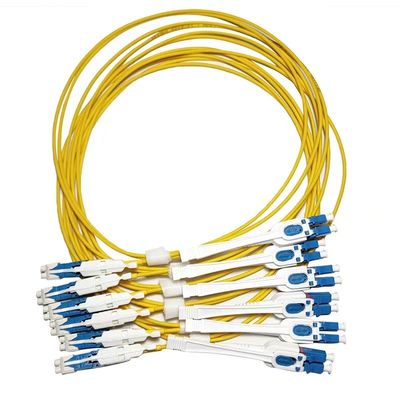 CS SN Connector Uniboot LC Double Density Fiber Optic Patch Cord 1.6mm 2.0mm SM MM OM3 OM4 2 Core 4 Core