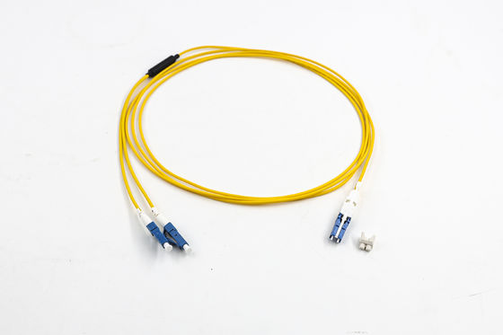 CS SN Connector Uniboot LC Double Density Fiber Optic Patch Cord 1.6mm 2.0mm SM MM OM3 OM4 2 Core 4 Core