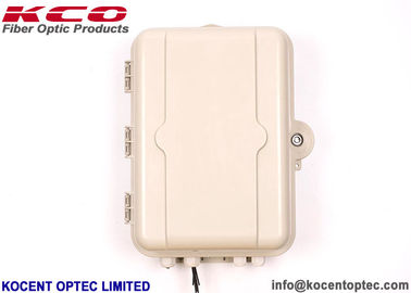 48 Ports Capacity Fiber Optic Terminal Box with SMC ABS Material for Wall Mounting Outdoor IP65