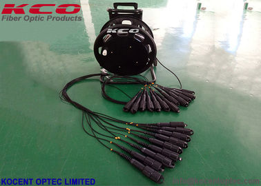 Tactical Military Fiber Optic Patch Cord with 2 Cores 4 Cores UV Resistant for FTTA Field Operating