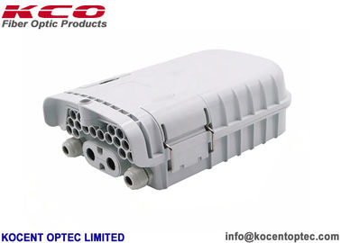 Outdoor IP65 16 Ports Fiber Optic Termination Box with 16 Fibers Capacity for FTTH Applications