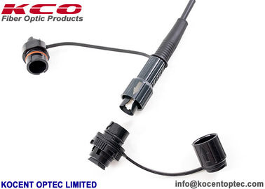 Non Armored Outdoor Fiber Optic Patch Cord with Huawei Mini SC/APC Connector and LSZH/TPU Cover