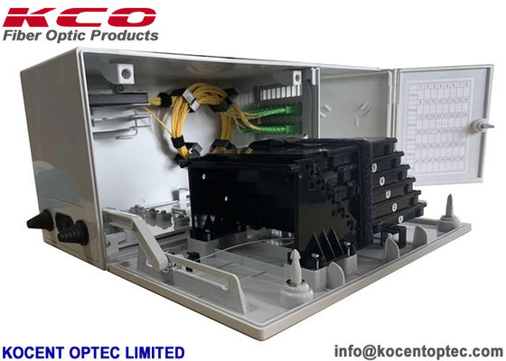 48 distribuzione KCO-FTB-48HW del separatore della scatola MODB di termine della fibra del supporto della parete del porto