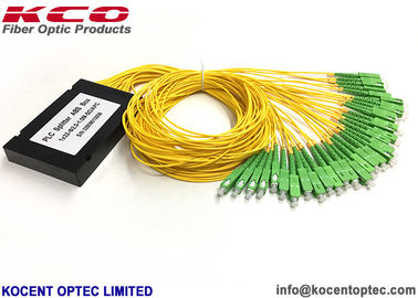 1: 32 ABS Modular Box Tipo PLC Splitter ottico 1x32 1*32 2.0mm SM G657A