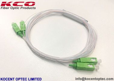 Separatore a fibra ottica del rivestimento di LSZH, 2x2 lunghezza di fibra ottica del separatore 900um 1.5m
