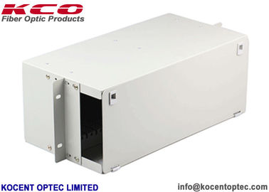 4U Rack Mountable Fiber Optic Splitter ODF Patch Panel 1*2 1*4 1*8 1*16 1*32 LGX Type