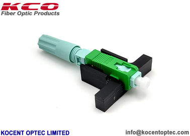 Connettore veloce di fibra ottica rotondo dello Sc APC UPC di volo dello stivale