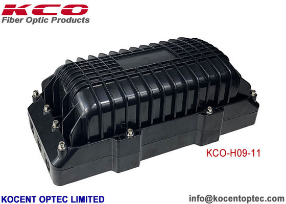 3 In 3 Out 6 Ports 48fo 96cores ABS PC Optical Fibre Splice Enclosure Box KCO-H09-11