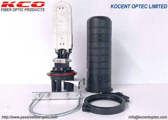 96 Cores IP65 Vertical Dome Type Fiber Optic Splice Closure and Fiber Optic Joint Closure for Outdoor FTTH Networks