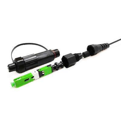 Impermeabile all'aperto del mini connettore veloce dello Sc di BBU RRU FTTA per le applicazioni di FTTH